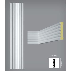 Trunchi pilastru - lat 140 x 25 mm - lungime 1.15 m| EL02TG imagine