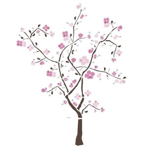 Sticker gigant SPRING BLOSSOM TREE | 101, 6 x 152, 4 cm imagine
