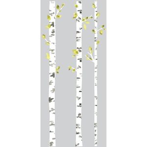Sticker gigant BIRCH TREES | 10, 8 x 242, 6 cm imagine