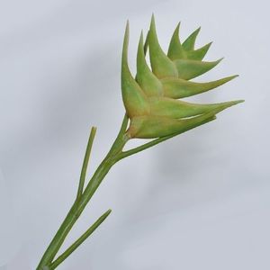 Floare decorativa Heliconia verde 95 cm imagine
