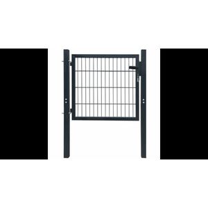 Poarta 2D pentru gard (simpla) 106 x 130 cm, gri antracit imagine