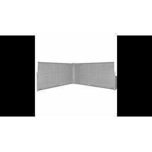 Copertina laterala retractabila 160 x 600 cm, Gri imagine