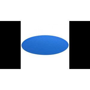 Folie solara rotunda din PE pentru piscina, 549 cm, albastru imagine
