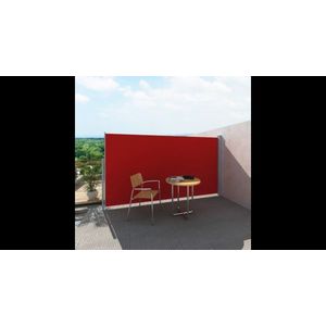 Panou separator glisant pentru terasa 160 x 300 cm, Rosu imagine