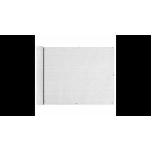 Prelata pentru balcon din HDPE, 90 x 600 cm, alb imagine