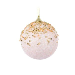Glob decorativ - Diamonds Foam Blush Pink | Kaemingk imagine