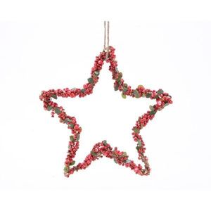 Stea decorativa - Iron Red Star | Kaemingk imagine