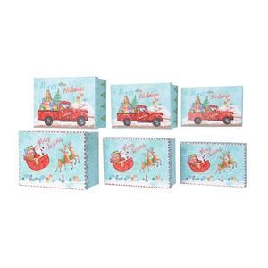 Cutie pentru cadou - Sledge Car Giftbox - mai multe modele | Kaemingk imagine