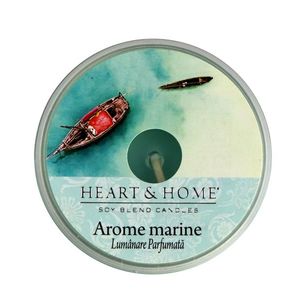 Lumanare parfumata - Heart & Home, Mediteranean sea salt | History and Heraldry imagine