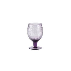 Pahar pentru vin - Purple Grooved, 400 ml | F&H of Scandinavia imagine