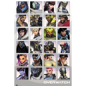 Poster - Overwatch Charcater Portraits | GB Eye imagine