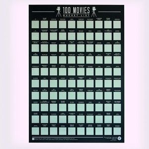 Scratch Poster - 100 Movies | Gift Republic imagine