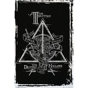 Poster - Harry Potter Deathly Hallows Graphic | GB Eye imagine