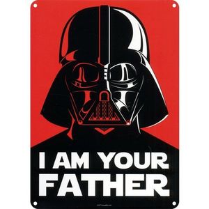 Placuta metalica - Star wars - I Am Your Father | Half Moon Bay imagine