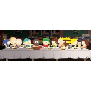 Poster - South Park Last Supper Door Poster | GB Eye imagine