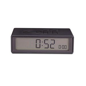 Ceas cu Alarma - Flip Clock - Gri Inchis | Lexon imagine