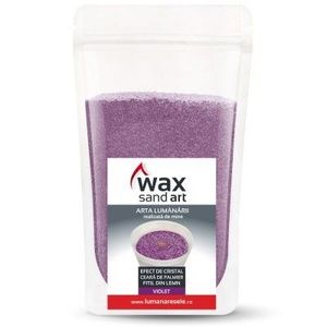 Lumanare - WaxSandArt Violet Parfum Lavanda - 250 g | Lumanaresele imagine