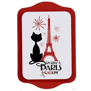 Tava Cat Rouge Tour Eiffel | Cartexpo imagine