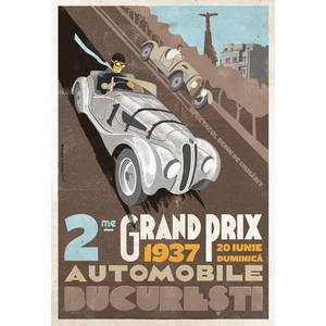 Poster - Grand Prix Bucuresti | Atelier Trebo imagine