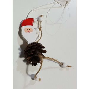 Decoratiune - Wooden Santa | Faye Sas imagine