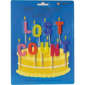 Lumanari pentru tort - Lost Count | Worldwide imagine