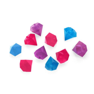 Cuburi pentru gheata reutilizabile - Diamant - set de 10 | Kikkerland imagine