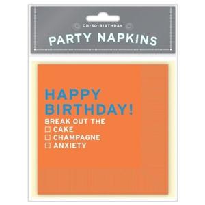 Oh-So-Birthday - Happy Birthday! Napkins | Knock Knock imagine