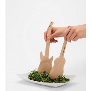 Set linguri salata in forma de chitara | Kikkerland imagine