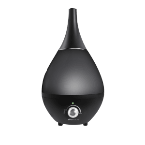 Umidificator de aer Air Naturel Gota New Black, Rata umidificare 350 ml/ora, Consum 30W/h, Pentru 30mp, Functie Higro-Smart imagine