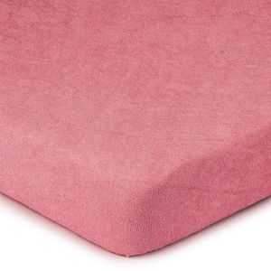 Cearșaf de pat 4Home din frotir, roz, 160 x 200 cm, 160 x 200 cm imagine