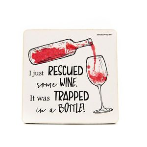 Suport pahar - Rescued Wine | ArtMyWay imagine