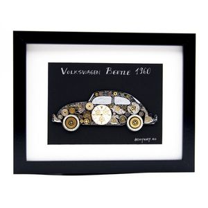Tablou Volkswagen Beetle 1960 Colectia ART my Cars | ArtMyWay imagine
