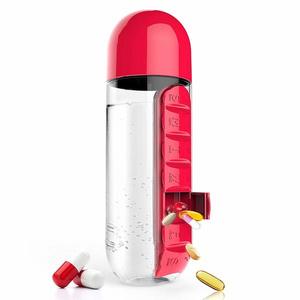 Sticla - Pill Organizer - Red | AD-N-ART imagine