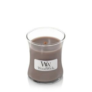 Lumanare parfumata - Mini Jar - Black Amber and Citrus | WoodWick imagine