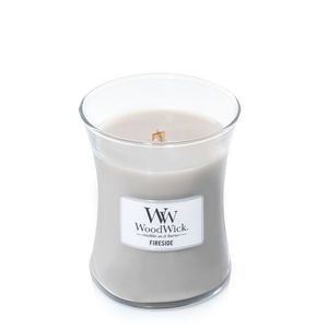 Lumanare parfumata - Medium Jar - Fireside | WoodWick imagine