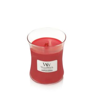 Lumanare parfumata - Medium Jar - Crimson Berries | WoodWick imagine