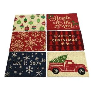 Covoras - Coir Doormat Christmas - mai multe modele | Kaemingk imagine