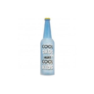 Sticla decorativa albastra - Led Bottle Cool Dads | Lesser & Pavey imagine