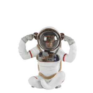 Statueta-Singe Cosmonaute Sourd | Sarl Athezza imagine