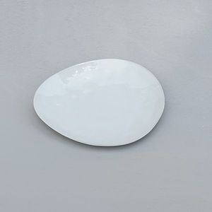 Farfurie-Porcelino-Bread Plate-White | Pomax imagine
