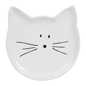 Farfurie in forma de pisica - GM Blanc Mermichel | Sema Design imagine
