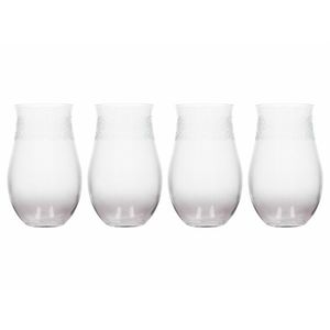 Set 4 pahare - Etched Stemless | Creative Tops imagine