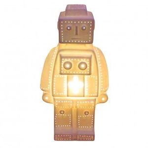 Lampa din ceramica- Biscuit Robot | Sarl Opjet imagine