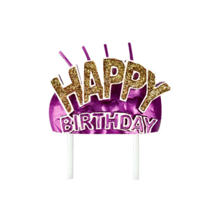 Lumanare pentru tort - Cake Candle - Happy Birthday | Legami imagine