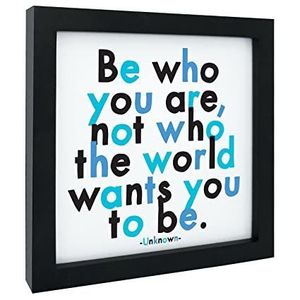 Fotografie inramata - Be Who You Are | Quotable Cards imagine