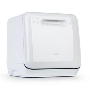 Klarstein Aquatica, mașină de spălat vase, independent, fără instalație, 860 W, alb imagine