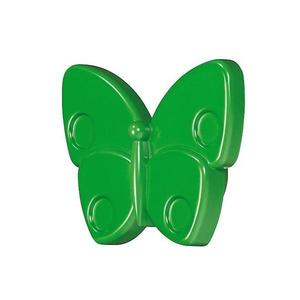 Buton fluture verde pentru mobilier copii - Maxdeco imagine