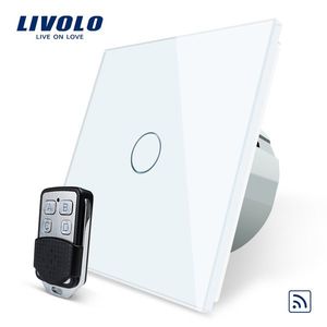 Intrerupator LIVOLO simplu wireless cu touch si telecomanda inclusa imagine