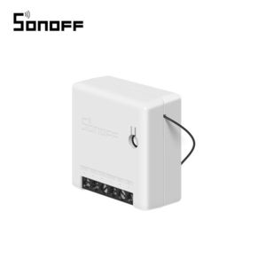 Releu Mini automatizare dispozitive electrocasnice Sonoff Mini, Setare interval de functionare, Control vocal, Control de pe telefonul mobil imagine