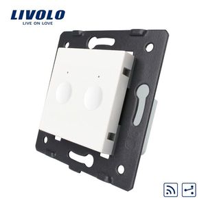Modul intrerupator dublu cap scara / cruce wireless cu touch LIVOLO, Serie noua imagine